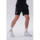 Nebbia pánske šortky Relaxed-fit Black