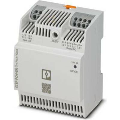 Phoenix Contact STEP3-PS/1AC/24DC/4/PT sieťový zdroj na montážnu lištu (DIN lištu) 24 V/DC 4 A 96 W Počet výstupov:1 x O