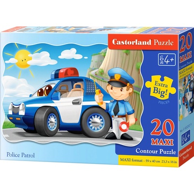 Castorland Policajt 20 dielov