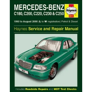 Mercedes-Benz C-Class Petrol & Diesel (93-Aug 01) L to W reg (ISBN: 9780857339881)