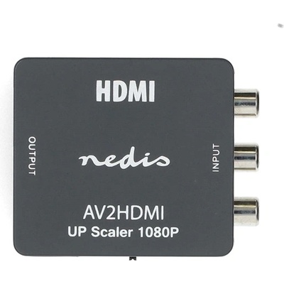 NEDIS Видеоконвертор Nedis VCON3456AT (конвертор), 3 xRCA входа - HDMI изход 1080p, 1, 65 Gbps (VCON3456AT)