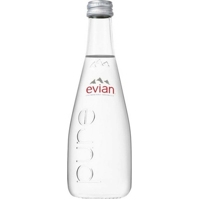 Evian Neperlivá Voda 24 x 330 ml sklo