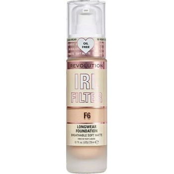 Makeup Revolution Dlouhotrvající make-up IRL Filter Longwear Foundation F6.5 23 ml