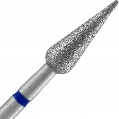 Staleks Diamantová fréza "Pointed Pear" modrá 4 mm/12 mm FA100B040/12