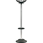 RFG Закачалка RFG Trento 173 cm, хром и черни елементи (4035200045) - plasico