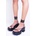 Chic Сандали Chic Women's Lace-Up Flat Sandal - Black