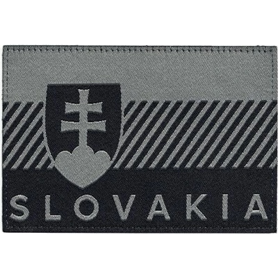 Slovakia Flag Patch Farba: Shadow Grey