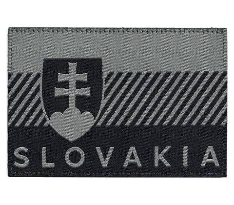 Slovakia Flag Patch Farba: Shadow Grey