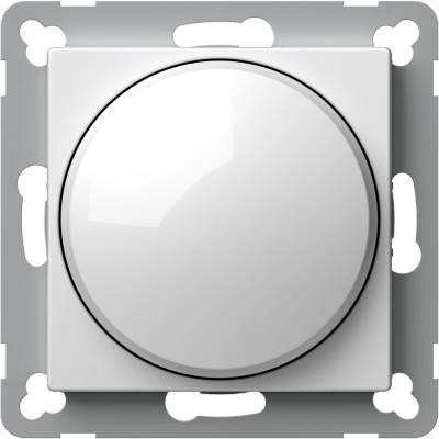 TEM ДИМЕР РОТАТИВЕН tem r=10-250w led=0-100va eq19pwxo БЯЛ (eq19pwxo)