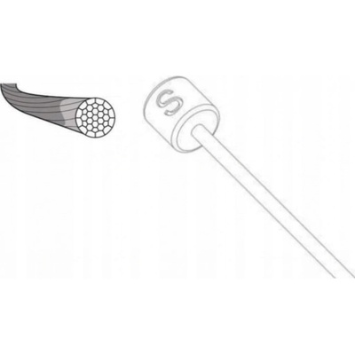 LY-S31SSSG30UD - nerezová, zabrušovaná, řadící, MTB lanka TANDEM