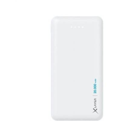 XLayer Power Bank 20000 mAh USB-C Бял (217286)