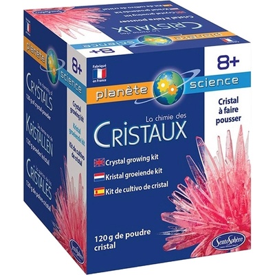 Sentosphère Научен комплект Sentosphere - Отгледай кристал, червен (2891)