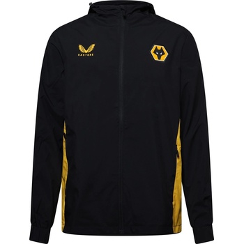 Castore Castore Wlvs LwT Jkt Sn99 - Caviar/Old Gold