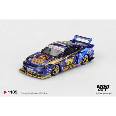 Nissan LB-Super Silhouette S15 SILVIA #555 Team MINI GT Liberty Walk 2025 Formula Drift Halloween Special - blister 1:64