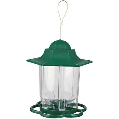 Venkovní zahradní plastové krmítko LUCERNA 1,4 l/22 cm