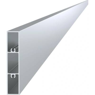 Profil na výplň 80x16x6000 mm, materiál EN AW-6060 T66, přírodní hliník bez povrchové úpravy, cena za KUS