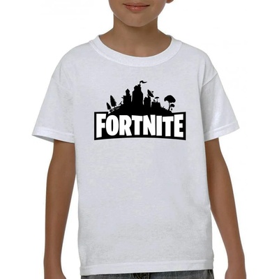 Roly Бяла детска тениска - Fortnite 3