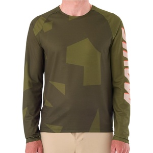 Mavic Мъжка фланелка с дълъг ръкав за колоездене Mavic Deemax Enduro L/S Jersey Cycling jersey - Camo / Olive (056-3618-0212)
