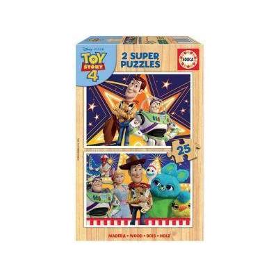 Educa Детски пъзел 2х25 части Educa, 18083 TOY STORY 4, 8412668180833