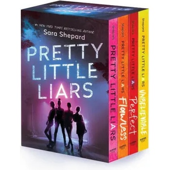 Pretty Little Liars 4-Book Paperback Box Set: Pretty Little Liars, Flawless Perfect, Unbelievable
