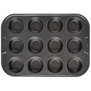 Elekom Форма за печене на мъфини ЕК-12 mfn, 12 броя, Незалепващо покритие (3800158156034)