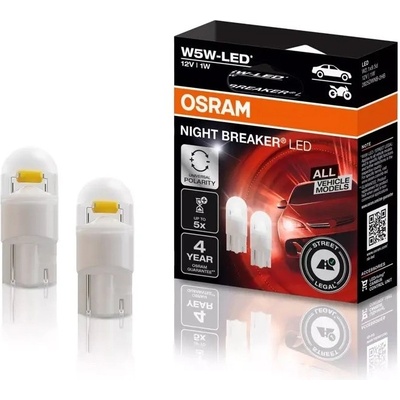 Osram NIGHT BREAKER 2825DWNB-2HFB W5W 12V 5700K Cool White