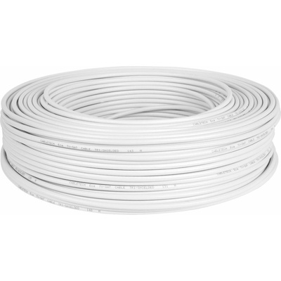 CABLETECH Kábel koaxiálny RG6U-75ohm-(B) (150m) 2 x tienený