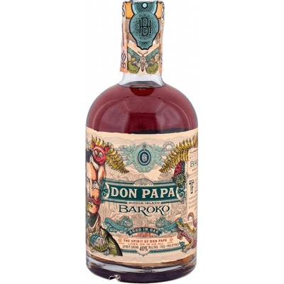 Don Papa Baroko 40% 0,7 l (čistá fľaša)