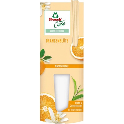 FROSCH OASE EKO osviežovač vzduchu náhradná náplň Pomarančové kvety 90 ml