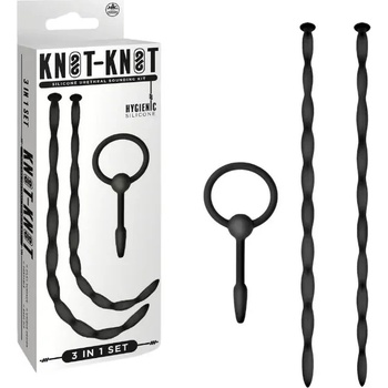 Силиконови уретрални дилататори, 3 броя - Knot-Knot Urethral Set 4 (NMC0002458)
