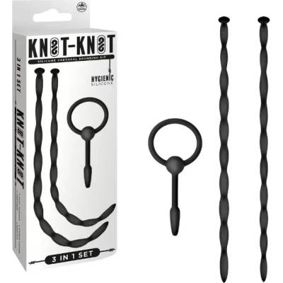 Силиконови уретрални дилататори, 3 броя - Knot-Knot Urethral Set 4 (NMC0002458)