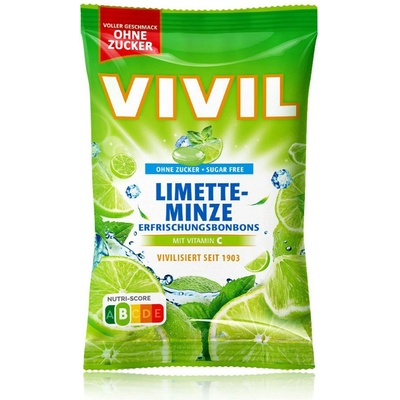Vivil Osvěžující limetkovo-mátové bez cukru 120 g