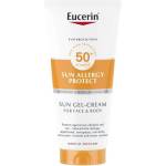 Eucerin Слънцезащитен крем-гел Sun Allergy Protect, SPF50+, 200 ml - baby