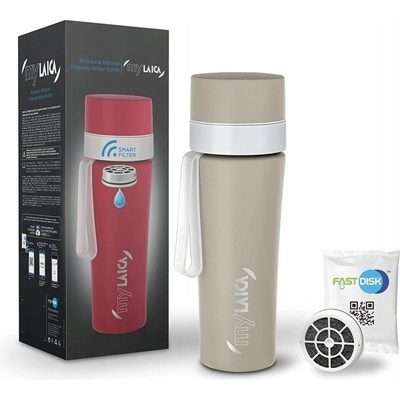 Laica termoska 600 ml šedá