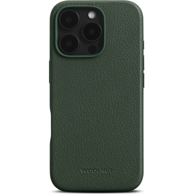 WOOLnut Leather Case for iPhone 16 Pro - Green (K-WN-IP16P-C-2908-GN)