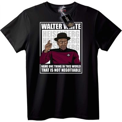 NOONEBRAND Тениска на Walter White Heisenberg - 2XL, White