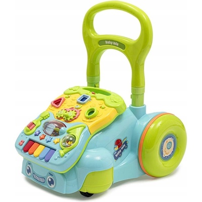 Baby Mix vzdělávací chodítko s hračkami Modré