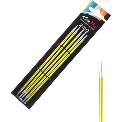 Ponožkové kovové jehlice Knitpro Zing 15 cm 3,50 mm