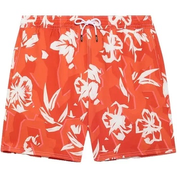 Oakley Бански гащета Oakley Canary palms rc 18´´ swimming shorts - Orange (Camo Hibiscus Av Orange)