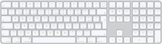Apple Magic Keyboard 2024 with Touch ID and Numeric Keypad MXK73SL