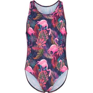 Heber Peak Детски комплект бикини Heber Peak Kid's SeapineHe. Swimsuit Swimsuit - Flamingo Multi Print - размер 104 (EU) (750-2231-0112)
