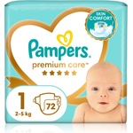 Pampers Premium Care Size 1 еднократни пелени 2-5 kg 72 бр
