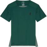 On Women's Short-Sleeve Performance Running Top - Olive