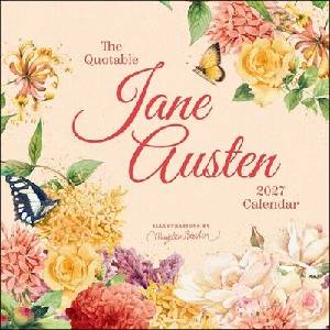Quotable Jane Austen 2027 Wall Calendar (ISBN: 9798881608071)