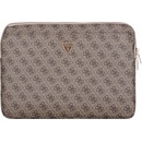 Guess PU 4G Triangle Logo Obal pro Notebook 14" - hnedá 14543221