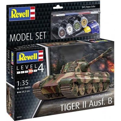 REVELL ModelSet tank 63249 Tiger II Ausf. B CF_18-63249 1:35