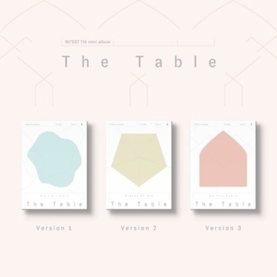 The Table - incl. 104pg Photobook, 2 x Photocards, Lyric Poster + ARPhotocard - Nu'Est CD