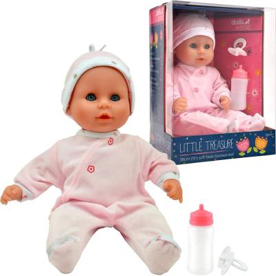 Dolls World Miminko Little Treasure PINK 38 cm