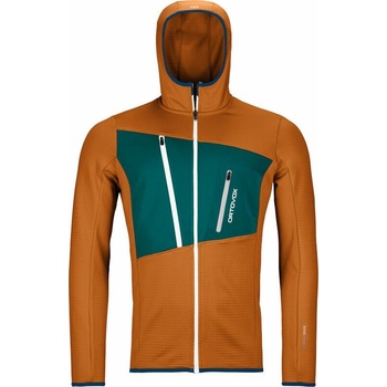 Ortovox Fleece Ortovox Fleece Grid Hoody Pacific Green