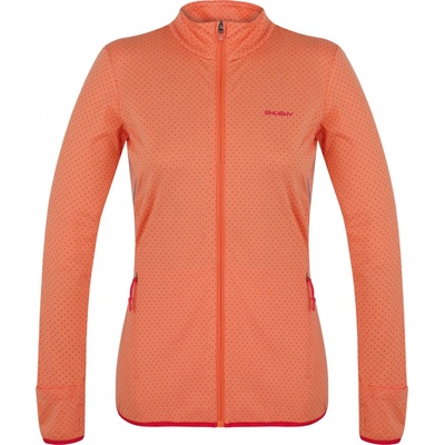 Husky dámská mikina na zip Astel lt. orange
